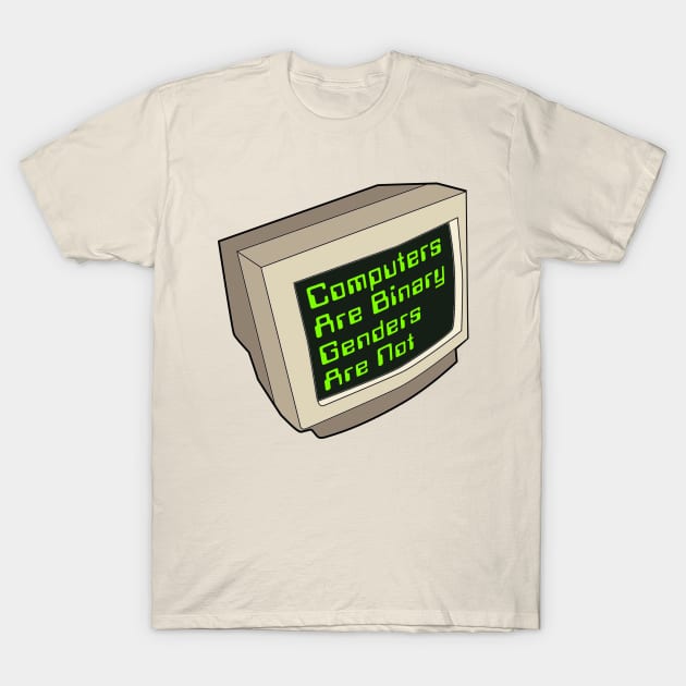 DOS ALL THEY WROTE T-Shirt by stickmanifesto